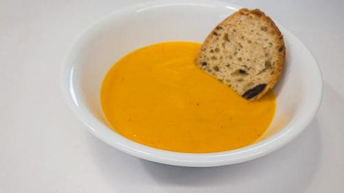 מרק כתום קטיפתי